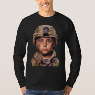 Sangre y Valor De Moedige Geest van een Latino S T-shirt