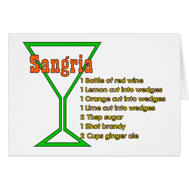 Sangria (Devant horizontal)