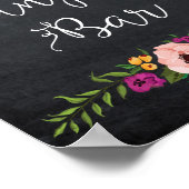 Sangria bar bord poster (Hoek)