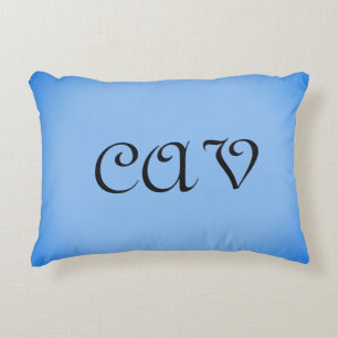 Sangria Cornflower Blue Accent Kussen