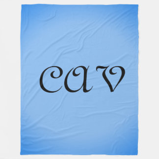 Sangria Cornflower Blue Fleece Deken