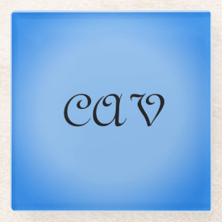 Sangria Cornflower Blue Glazen Onderzetter