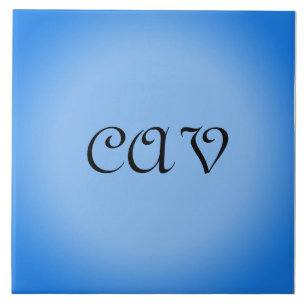 Sangria Cornflower Blue Tegeltje