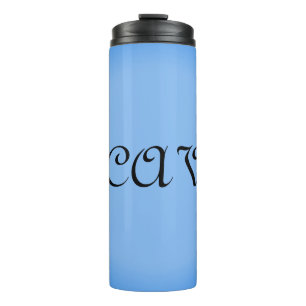 Sangria Cornflower Blue Thermosbeker