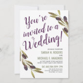 Sangria de style méditerranéen| Invitation à un ma (Devant)