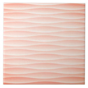 Sangria-filterkleur Faux Striped Tex keramisch teg Tegeltje