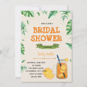 Sangria invitation à thème (Devant)