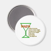 Sangria Magneet (Voorkant / Achterkant)