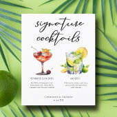 Sangria Mojito Signature Cocktails Bruiloft Menu