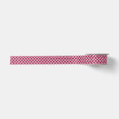 Sangria Moroccan Tile Trellis Pattern Lint (Voorkant)