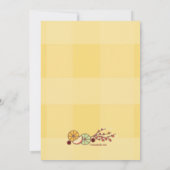 Sangria Party Uitnodigingen (Achterkant)