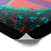 Sangria Peace Sign Poster (Coin)