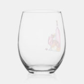 Sangria Recept Wijnglas Zonder Voet (Achterkant)