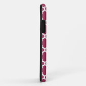 Sangria Red Moroccan Tegel Trellis Pattern Case-Mate iPhone Case (Achterkant/rechts)