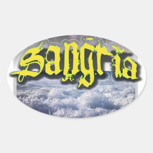 Sangria Sticker (Voorkant)