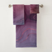 Sangria Strata | Moody Pink and Purple Luxe Agate (En situation)