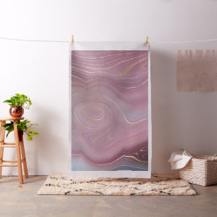 Sangria Strata Moody roze en Paarse Luxe Agate Stof