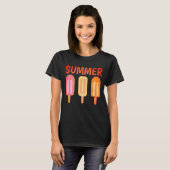 Sangria Summer Popsicles T-shirt (Voorkant volledig)