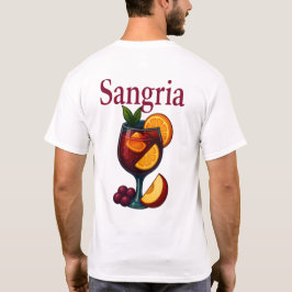 Sangria T-Shirt – Fruity Wine Cocktail