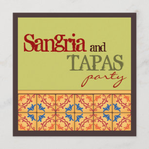 Sangria & Tapas Party ! Invitation joyeuse à Fiest