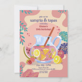 Sangria Time uitnodiging (Voorkant)