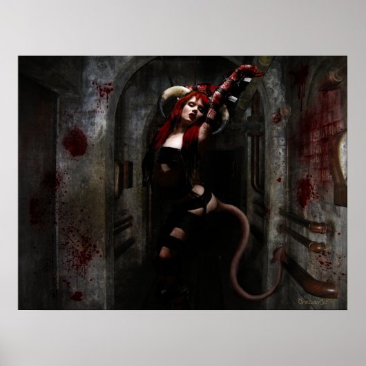 Sanguinaria Poster (Voorkant)