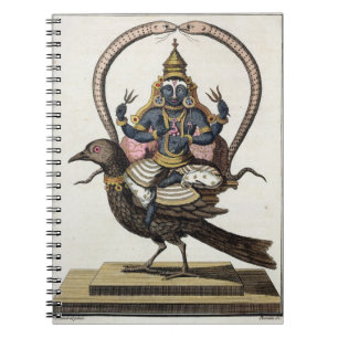 Sani uit 'Voyage aux Indes et a la Chine' door Pie Notitieboek