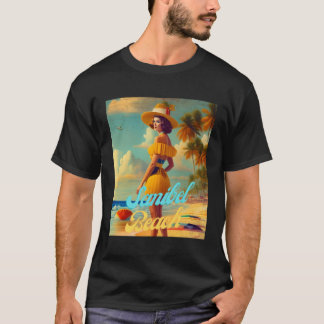 Sanibel Beach Florida Parasdise Mooi T-shirt