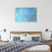 SANIBEL CAPTIVA ISLAND FLORIDA CANVAS AFDRUK (Insitu (Slaapkamer))