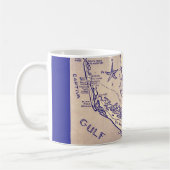 Sanibel Captival Floride carte Mug (Gauche)