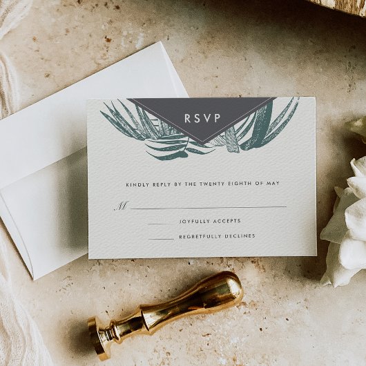 Sanibel | Carte Vintage Tropical RSVP