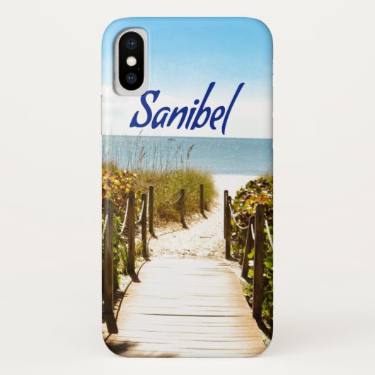 Sanibel Island Florida Beach Ocean Case-Mate iPhone Case (Achterkant)