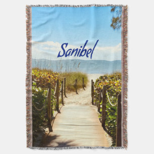 Sanibel Island Florida Beach Ocean Deken