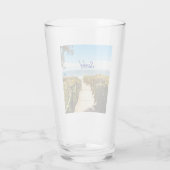 Sanibel Island Florida Beach Ocean Glas (Achterkant)