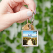 Sanibel Island Florida Beach Ocean Sleutelhanger (Hand)