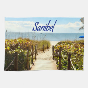 Sanibel Island Florida Beach Ocean Theedoek