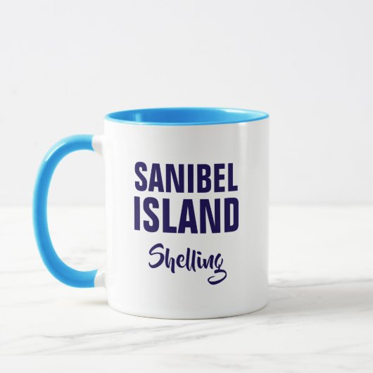 Sanibel Island Florida Coffee Mug (Gauche)