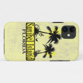 Sanibel Island Floride palmier iphone 5 coque (Dos (Horizontal))