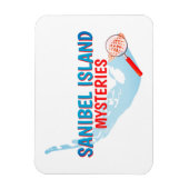 Sanibel Island Mystères Réfrigérateur Magnet (Vertical)
