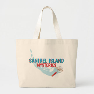 Sanibel Island Mysteries beach bag Grote Tote Bag