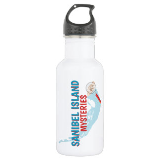 Sanibel Island Mysteries bouteille d'eau 18 oz.