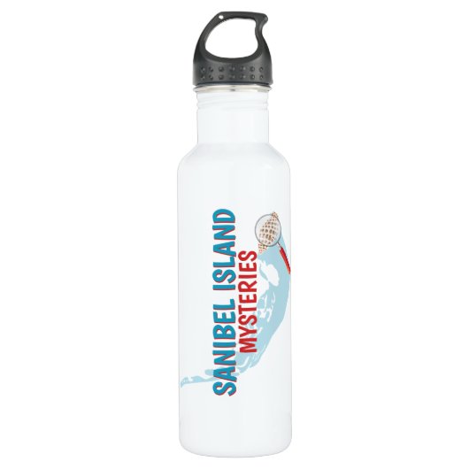Sanibel Island Mysteries bouteille d'eau 24 oz. (Devant)