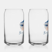 Sanibel Island Seashells Blikvorm Glas (Rechts)