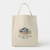 Sanibel Island Seashells Tote Bag (Achterkant)