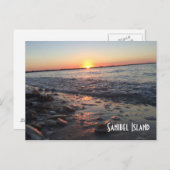 Sanibel Island sunset briefkaart (Voorkant / Achterkant)