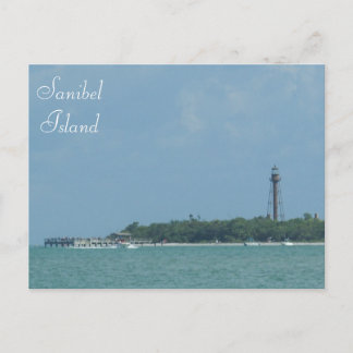 Sanibel Lighthouse Beach briefkaart
