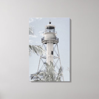 Sanibel Lighthouse Canvas Afdrukken