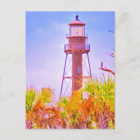 Sanibel Lighthouse collectie Briefkaart (Voorkant)