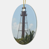 Sanibel Lighthouse Oval Ornament (Links)