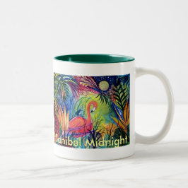 Sanibel Midnight Tweekleurige Koffiemok